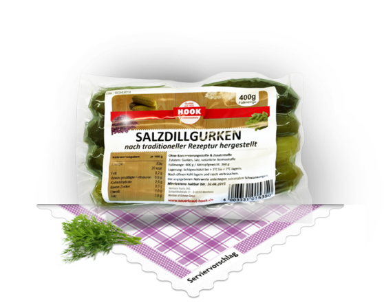 Salzdillgurken, 6 x 400 g Beutel Salzdillgurken, 6 x 400 g Beutel
