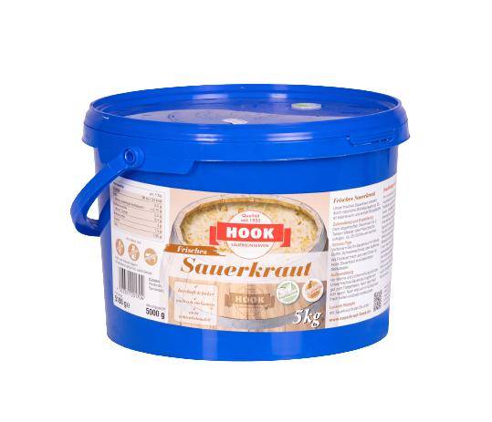 Frisches Sauerkraut, 5 kg Eimer