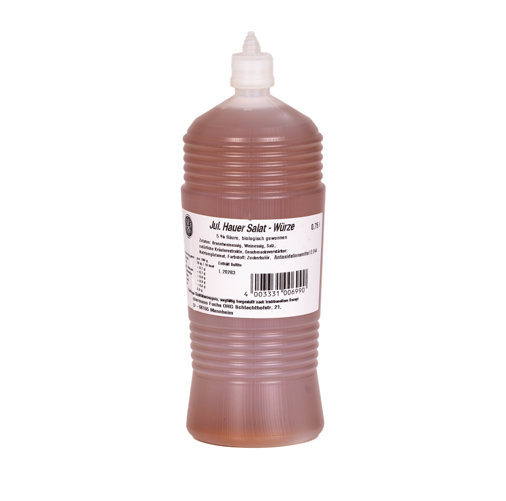 Hauer - Salat-Würze, 6 x 750 ml Flasche Hauer - Salat-Würze, 6 x 750 ml Flasche