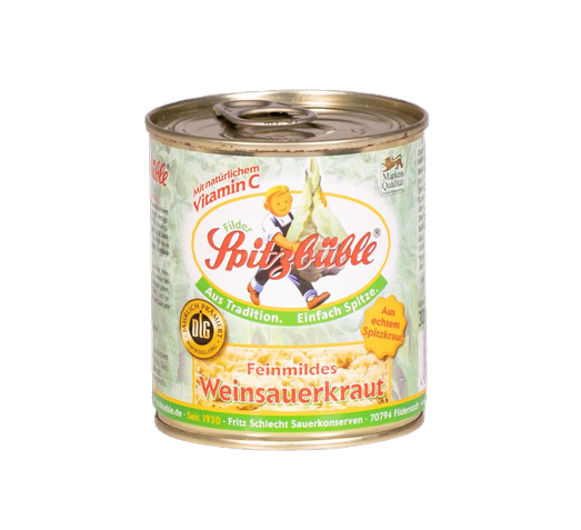 Filder - Weinsauerkraut "Spitzbüble", 6 x 300 g Dose Filder - Weinsauerkraut "Spitzbüble", 6 x 300 g Dose