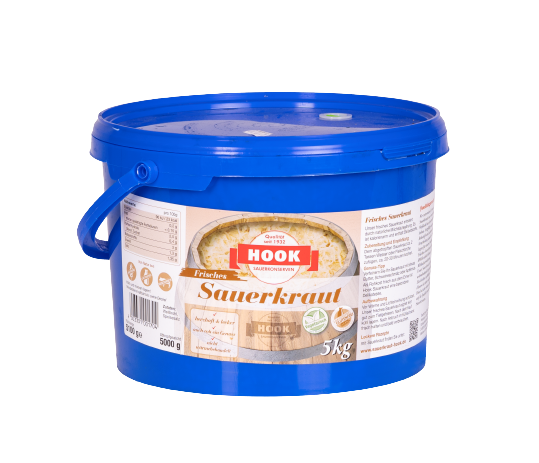 Frisches Sauerkraut, 5 kg Eimer Frisches Sauerkraut, 5 kg Eimer