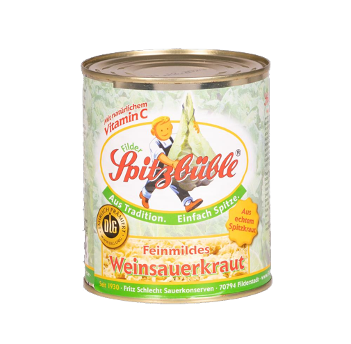 Filder - Weinsauerkraut "Spitzbüble", 6 x 810 g Dose Filder - Weinsauerkraut "Spitzbüble", 6 x 810 g Dose