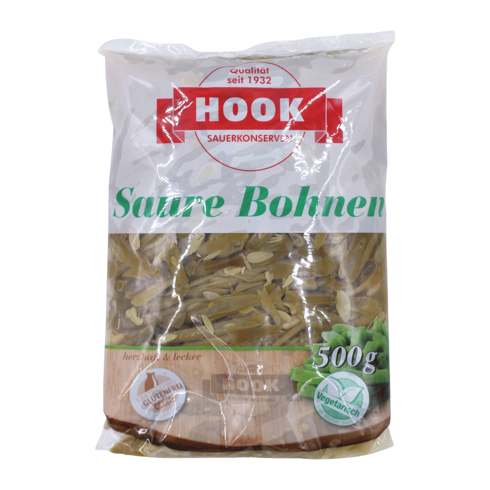 Saure Bohnen, 5 x 500 g Beutel