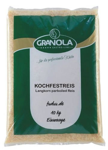 Langkorn parboiled Reis (kochfest), 10 kg Sack