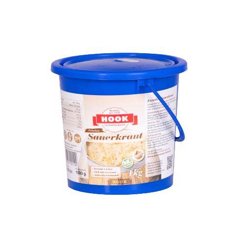 Frisches Sauerkraut, 1 kg Eimer